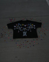 Hearujoy Y2k Street retro design sense letter print short-sleeved T-shirt men new Gothic Harajuku fashion casual oversized shirt top